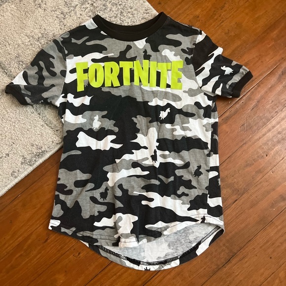 Fortnite camouflage baseball little boy tee - Picture 1 of 3